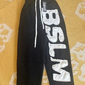 BSLM Patched Sweatpants Black XS